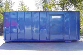 42 inch man door on Curb Side