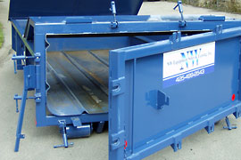 Concrete Wash Bins with Rubber Sealed Door