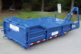 Concrete Wash Bins Have a RainproofÊCover with Winch for Easy Access