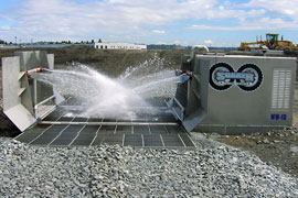 The Soaker: Wheel Wash Used in Commercial Sites