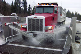 Wheel Wash - 12 ft. Wide Drive Area