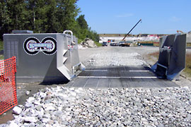 24 ft. x 24 ft. Area Needed for Wheel Wash